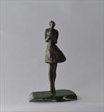 Say it with flowers by Janis Ridley, Sculpture, Bronze