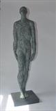 Walking Man by Janis Ridley, Sculpture, Bronze