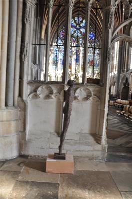 Angel Man by Janis Ridley, Sculpture, Bronze Resin