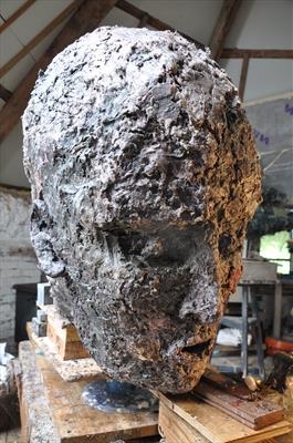 Head by Janis Ridley, Sculpture