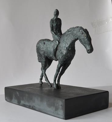 Horse Whisperer by Janis Ridley, Sculpture